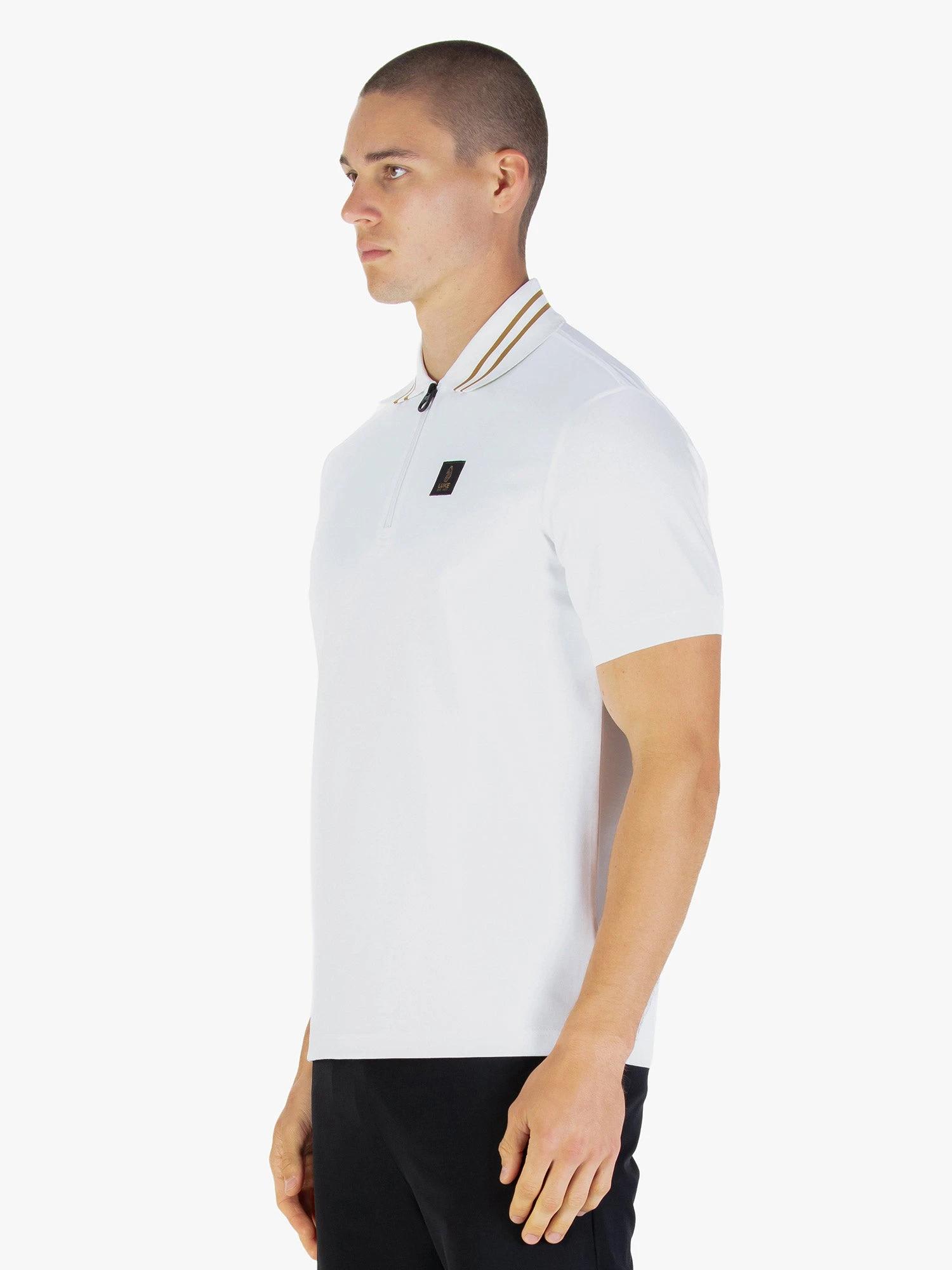 THROOP ZIP NECK POLO 3 THROOP ZIP NECK POLO - Image 3