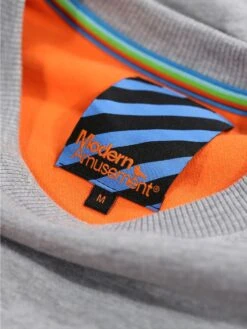 Modern Amusement HOLLYWOOD CROW SWEATSHIRT 12 Modern Amusement HOLLYWOOD CROW SWEATSHIRT -Luke Clothing Store MO650304 grey 6