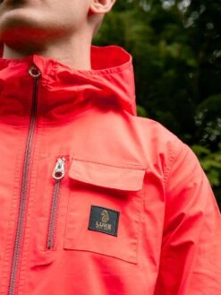 NEPAL HOODED JACKET -Luke Clothing Store Nepal red2