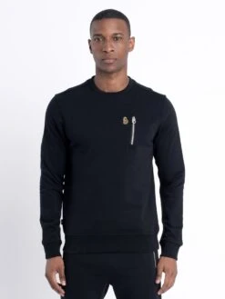 PARIS 2 SWEATSHIRT -Luke Clothing Store Paris2 JetBlack 2