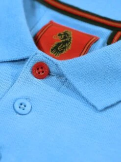WILLIAMS CLASSIC PIQUE POLO -Luke Clothing Store ZM120101G ATLANTICBLUE 4