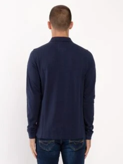 WILLIAMS LONG SLEEVE POLO -Luke Clothing Store ZM12010A NAVY 3 af57746d ffbf 4fe5 a3b7 f53ff8ee0673