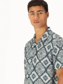 RAITIPURA PRINTED SHORT SLEEVE SHIRT 10 RAITIPURA PRINTED SHORT SLEEVE SHIRT -Luke Clothing Store shirts 0029 08.09.241872
