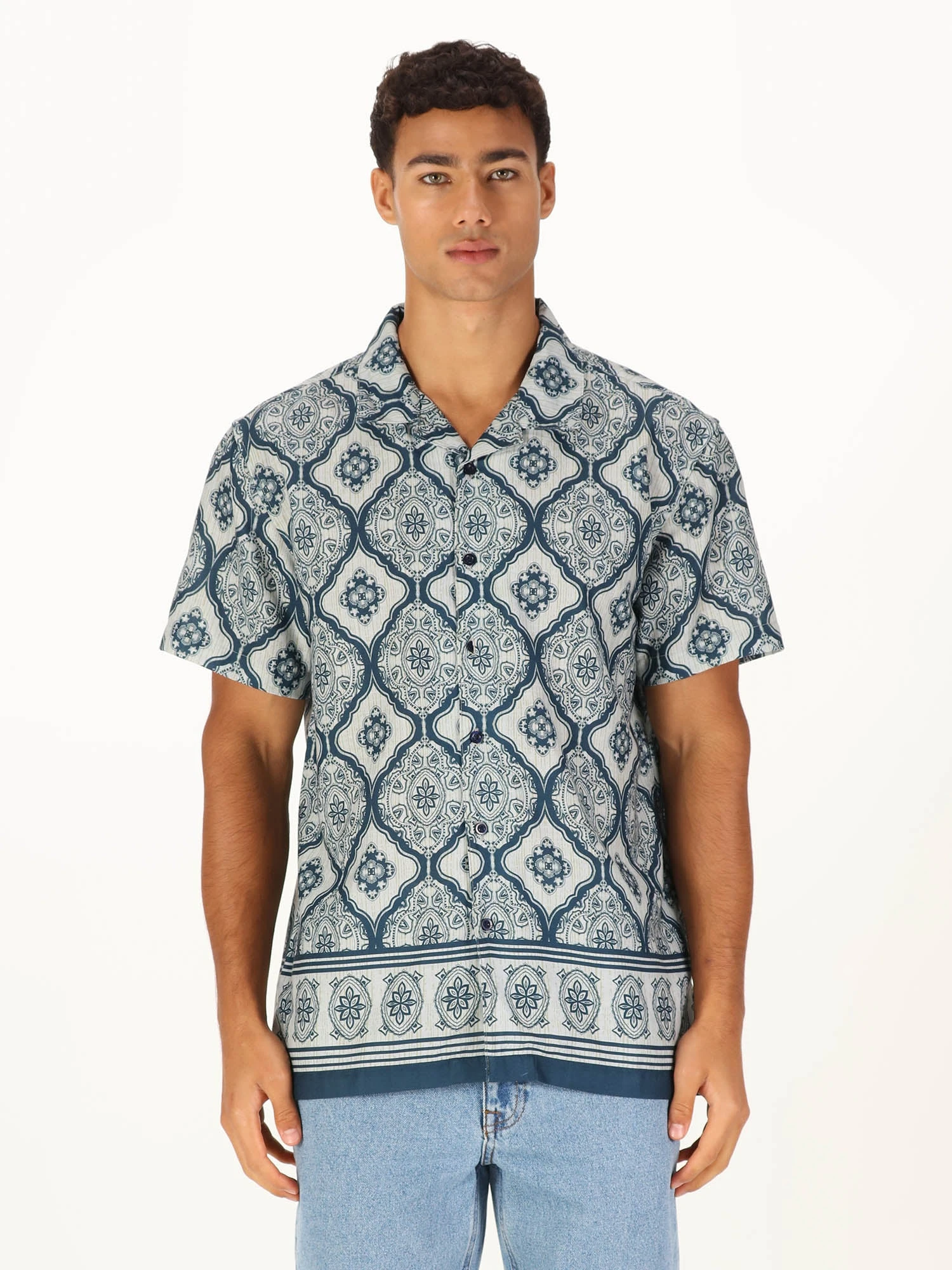 RAITIPURA PRINTED SHORT SLEEVE SHIRT 2 RAITIPURA PRINTED SHORT SLEEVE SHIRT - Image 2